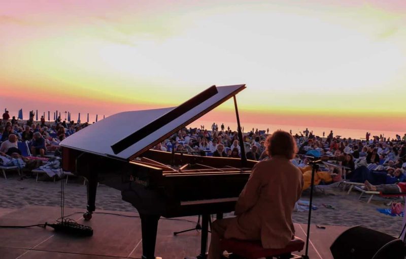 Rimini (RN), 05/07/2019: Notte Rosa, concerto roberto cacciapaglia rimini terme