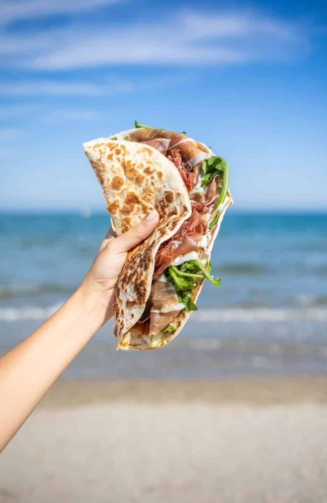 spiaggia-rimini-piadina